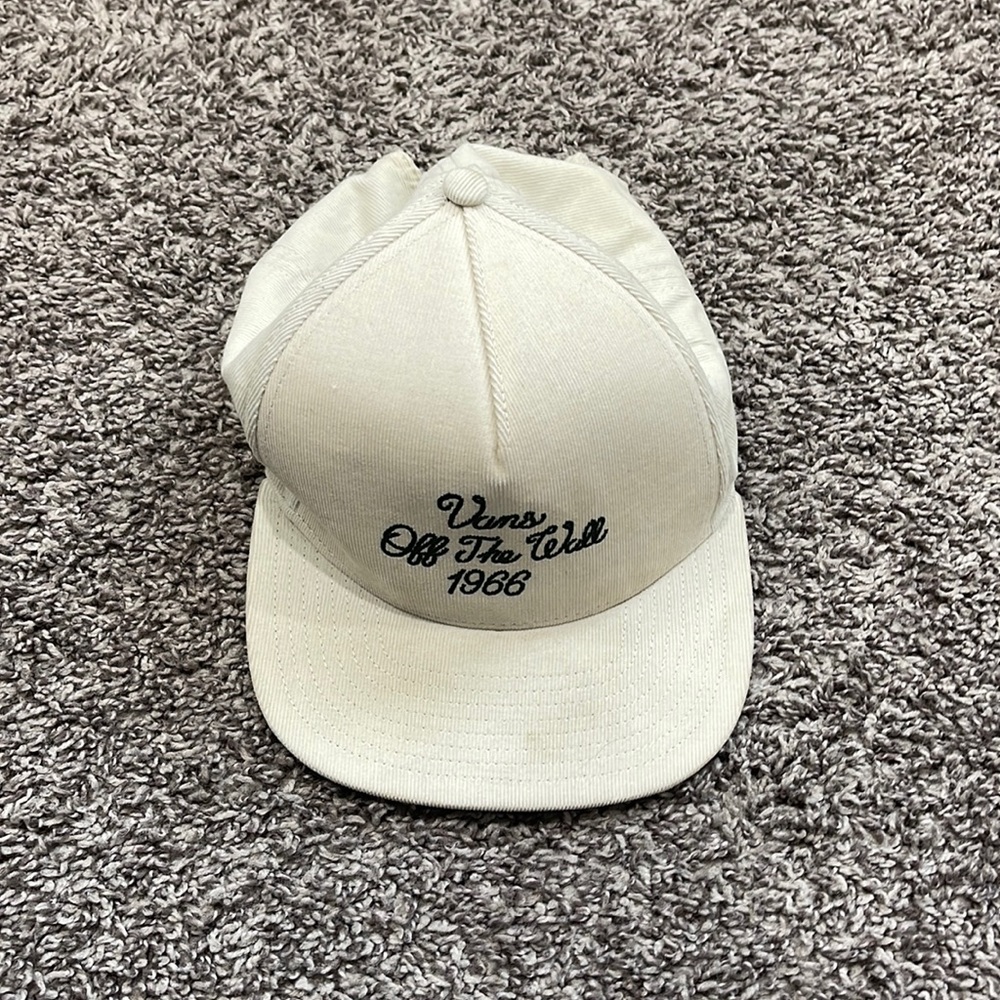 Structured Corduroy Vans Hat
